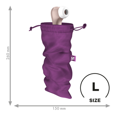 Schatzbeutel - L - Violett