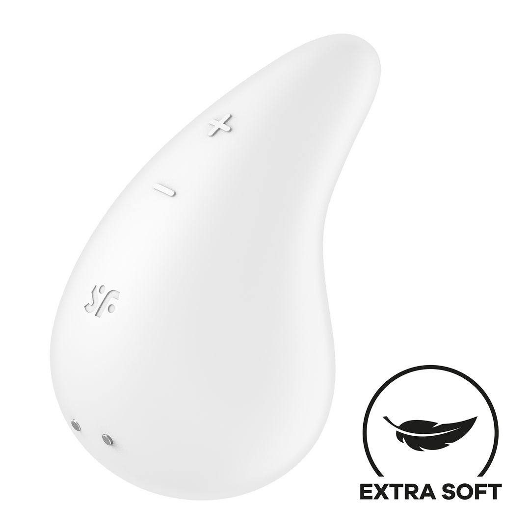 Dew Drop - Lay-on Vibrator - Weiß