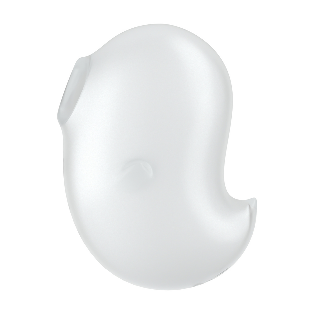 Cutie Ghost - Air Pulse Vibrator - Weiß