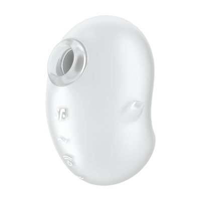 Cutie Ghost - Air Pulse Vibrator - Weiß
