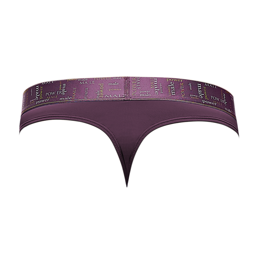 Enhancer Thong - L/XL - Aubergine