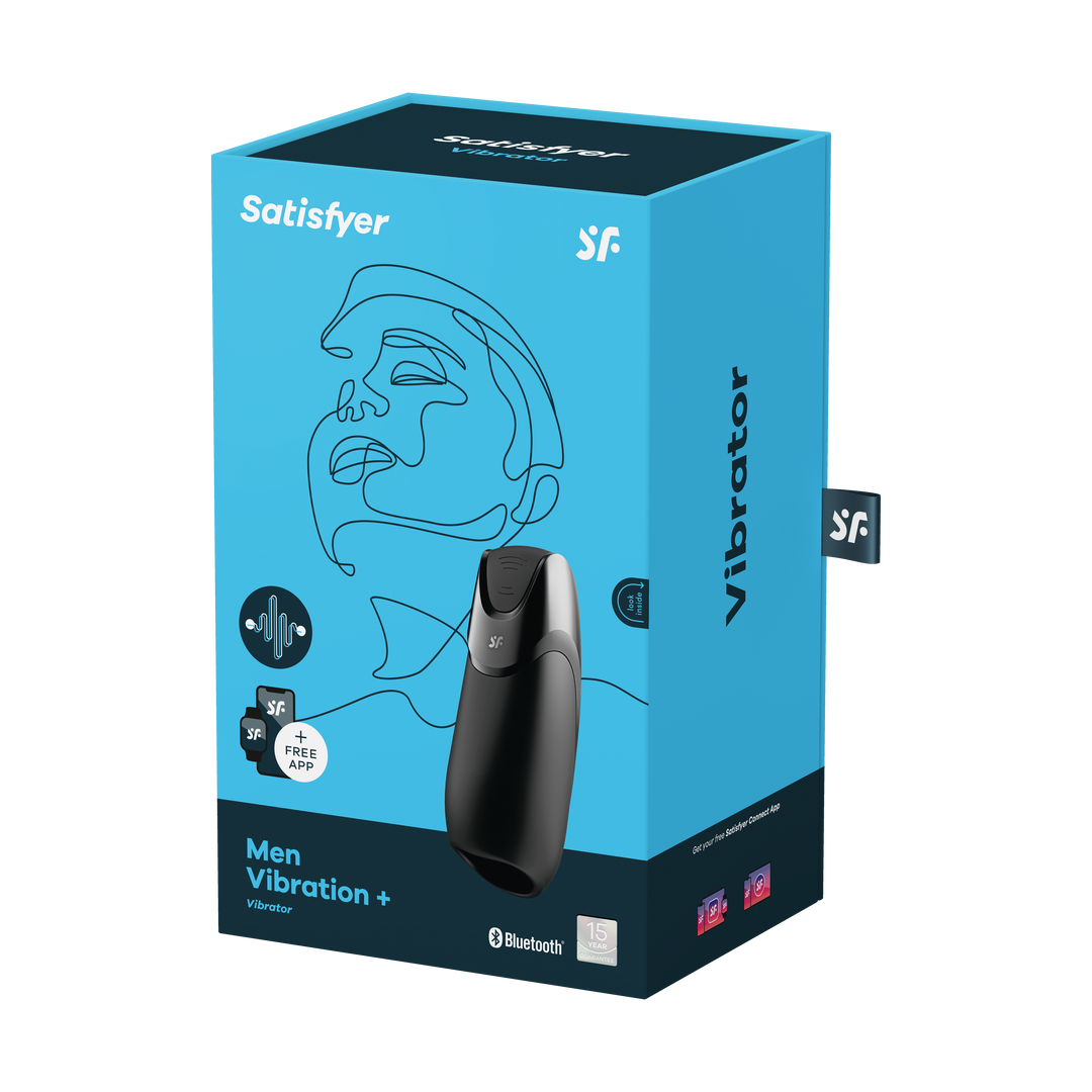 Men Vibration Plus Connect App - Schwarz