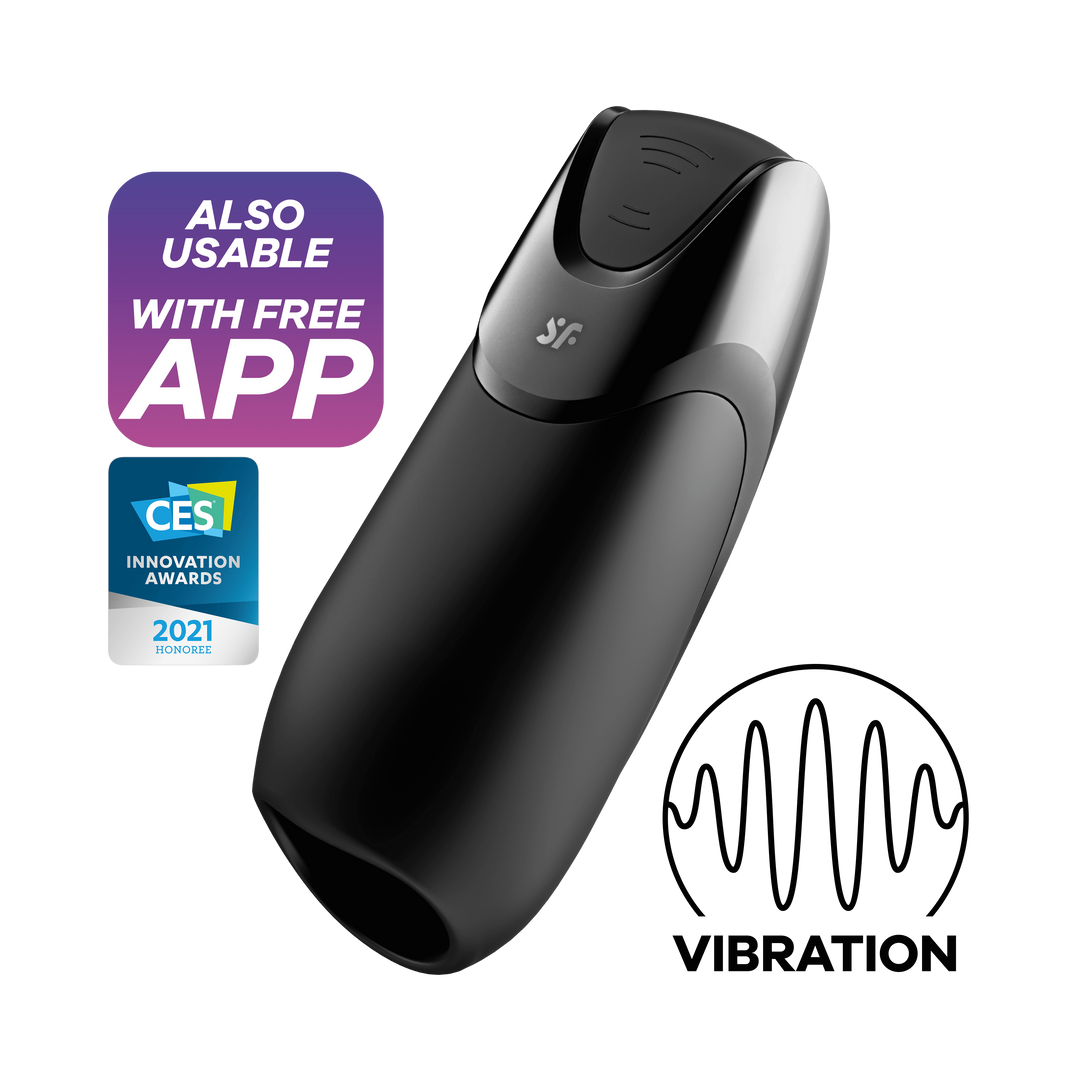 Men Vibration Plus Connect App - Schwarz