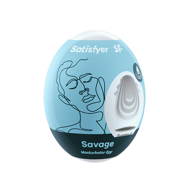 Savage - Masturbator-Ei - Hellblau