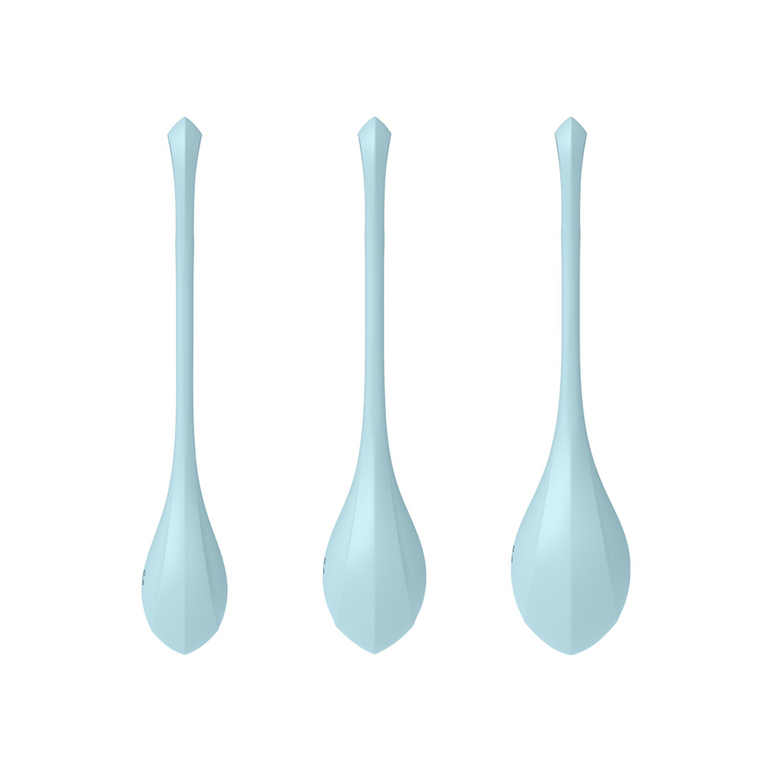 Yoni Power 2 - Kegel Balls Set - Hellblau