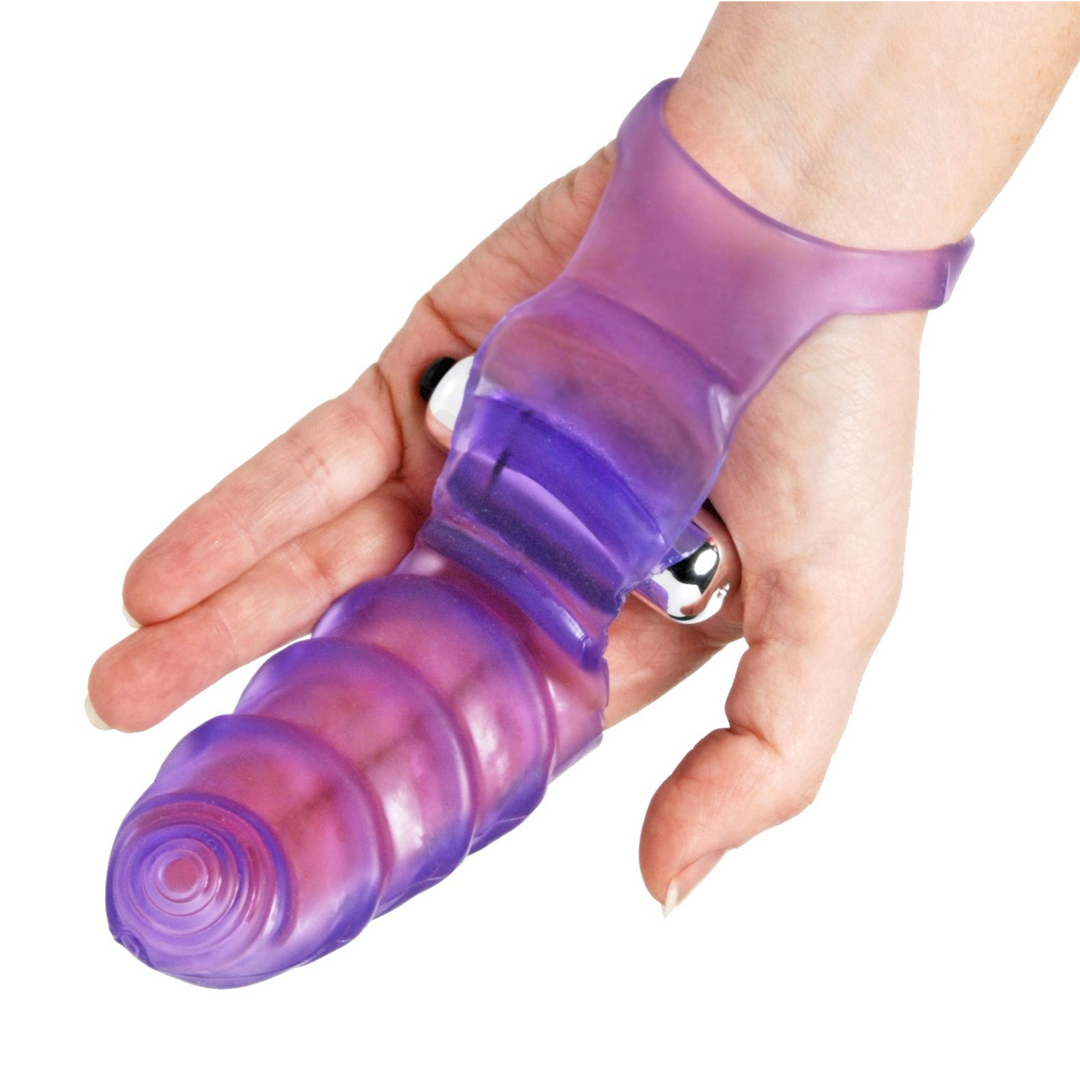 Doppelter Finger Banger - Vibrations-G-Punkt-Handschuh