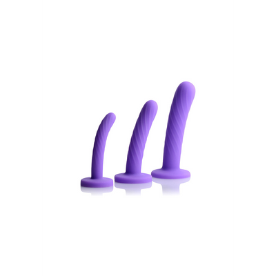 Tri-Play - 3-teilige Silikon-Dildo-Set