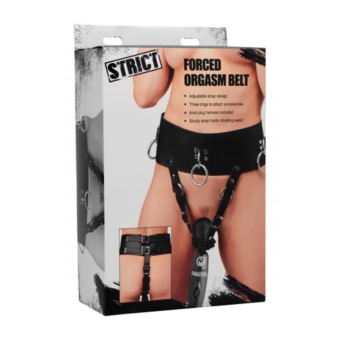 Gezwungener Orgasmus - Wandhalter Gürtel
