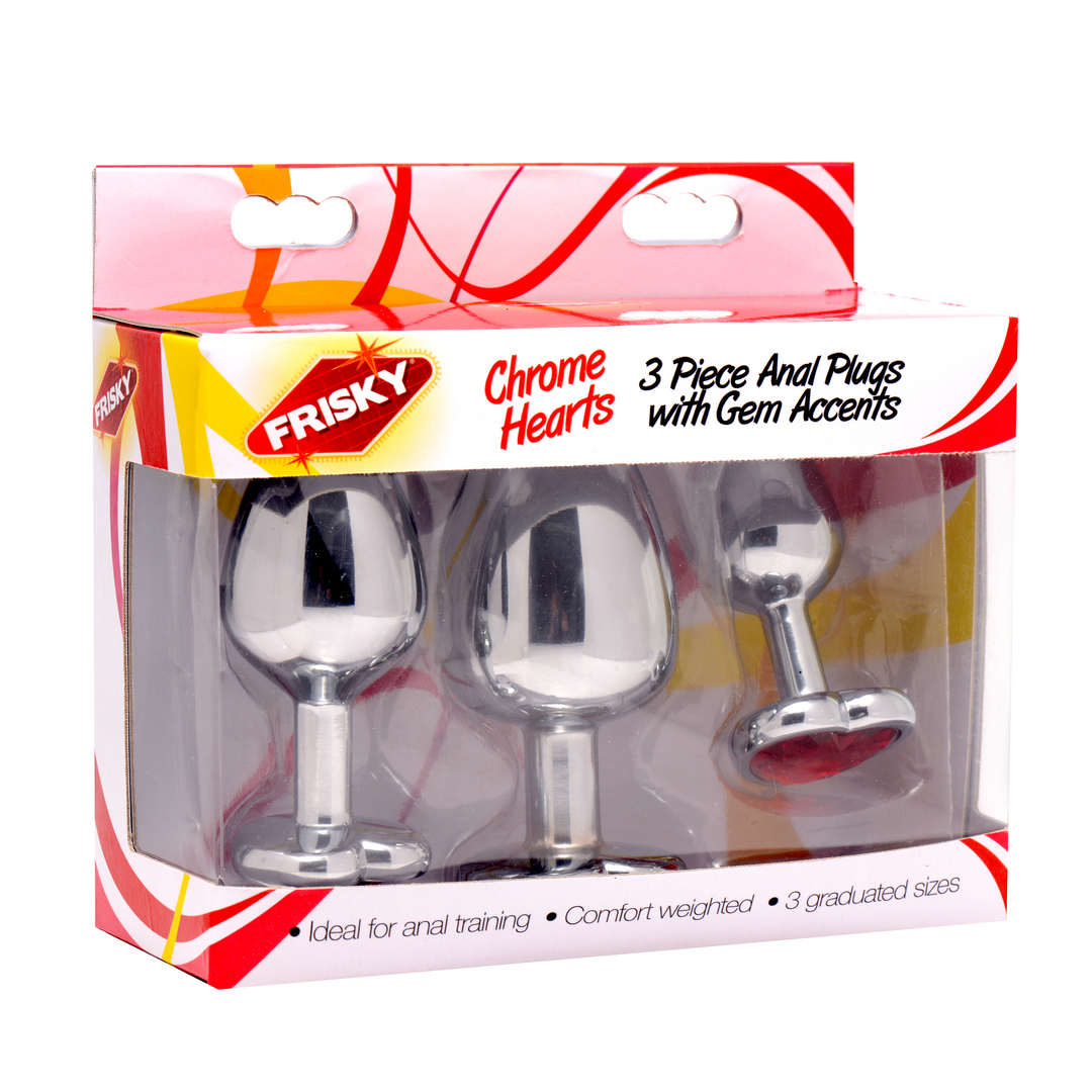 Anal Plugs - 3 Stück