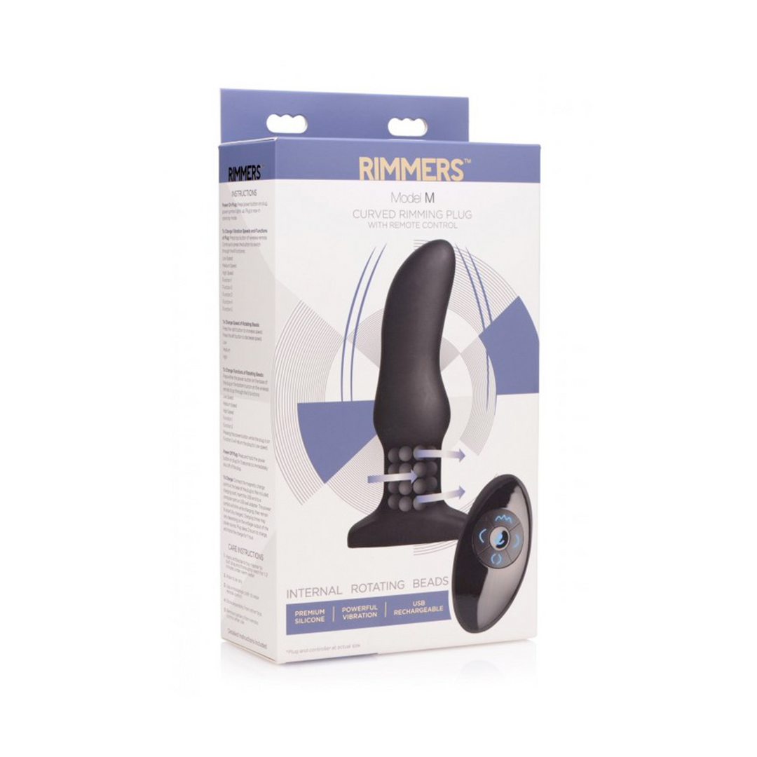 Modell M - Gebogener Rimming Plug