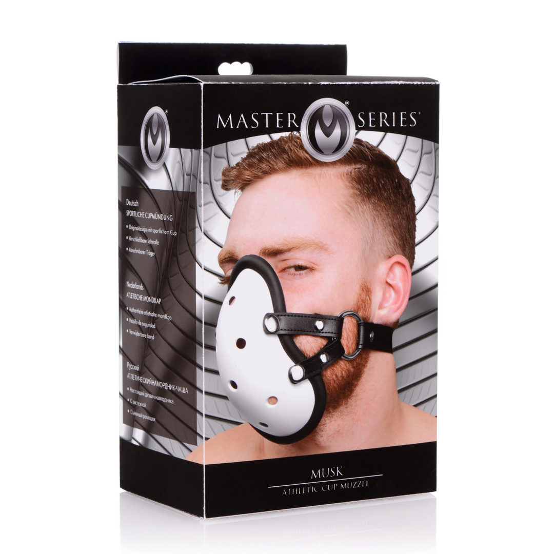 Musk Athletic Cup - Maulkorb mit abnehmbaren Riemen