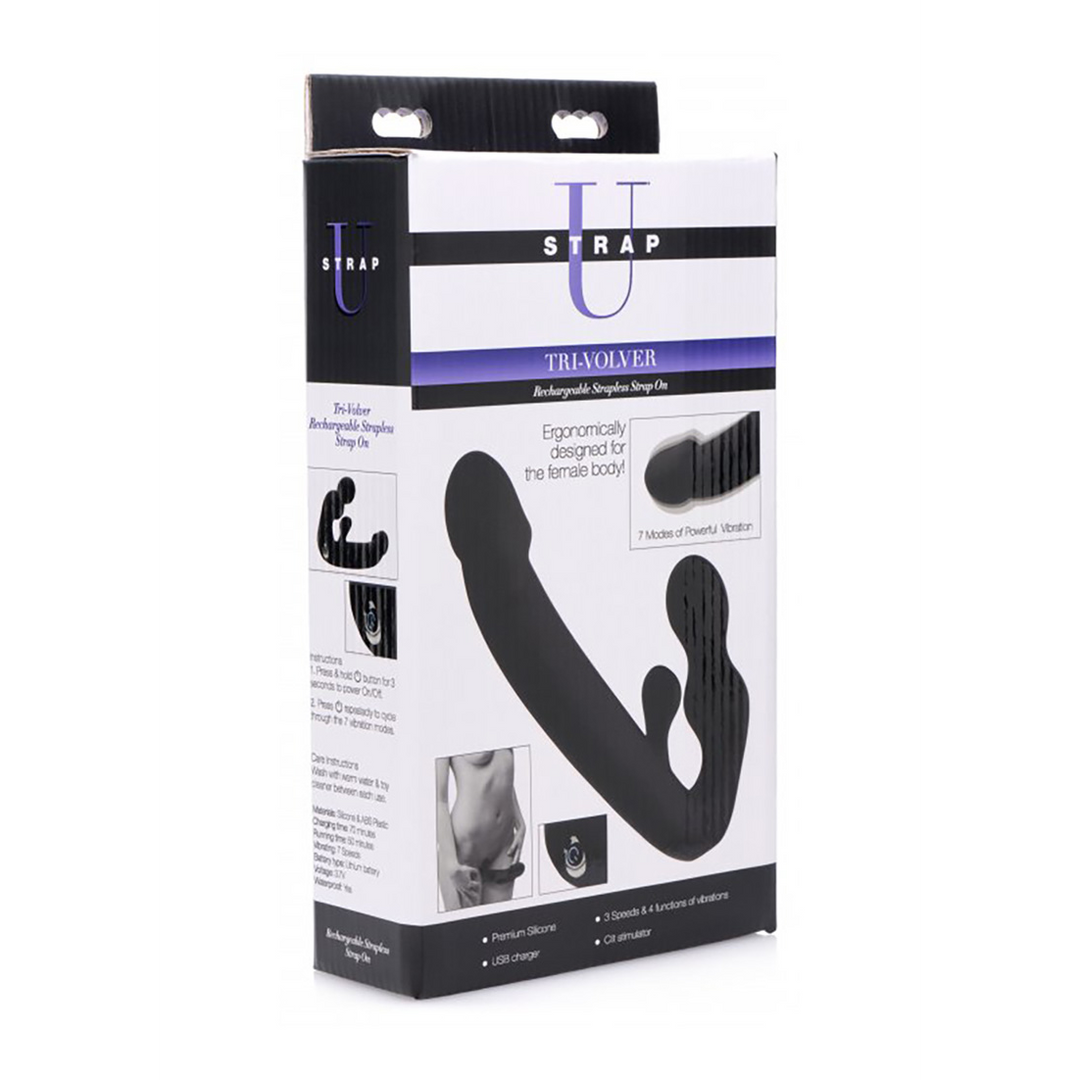 Tri-Volver - Wiederaufladbarer Strapless Strap-On