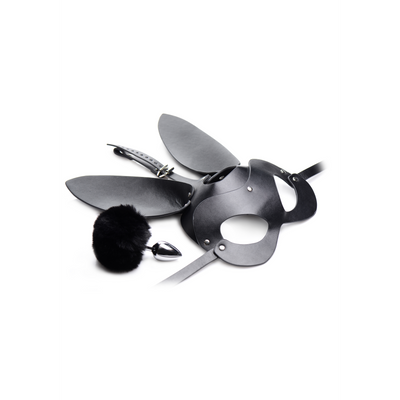 Bunny Tail - Anal Plug und Masken Set
