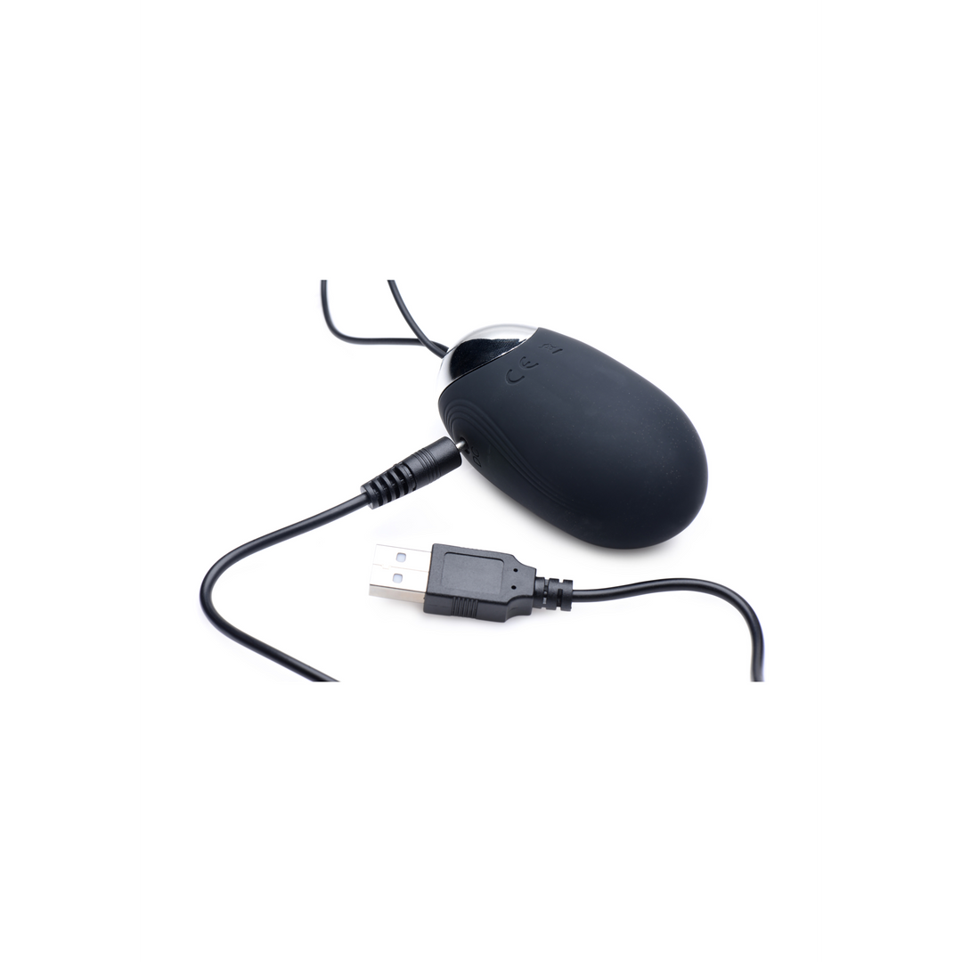 Thunder Egg - Silikonvibrator mit Fernbedienung