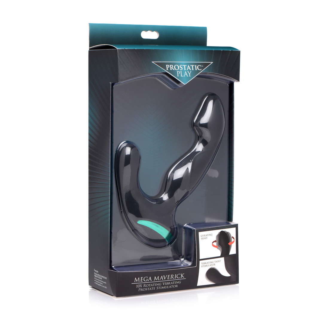 Mega Maverick - Rotierender Vibrations-Prostata-Stimulator
