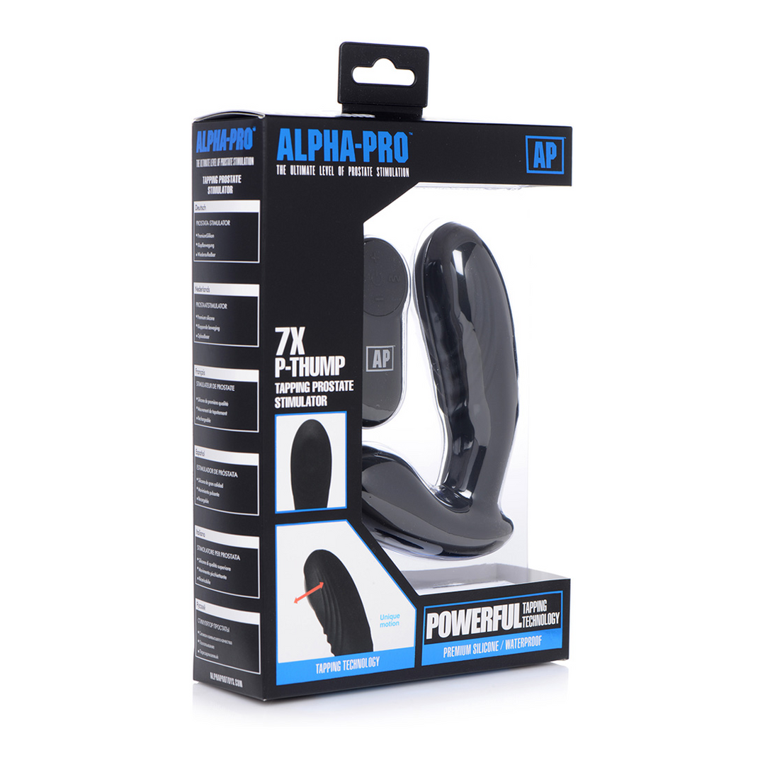 P-Thump - Tapping Prostate Vibrator mit Fernbedienung und 7 Geschwindigkeiten