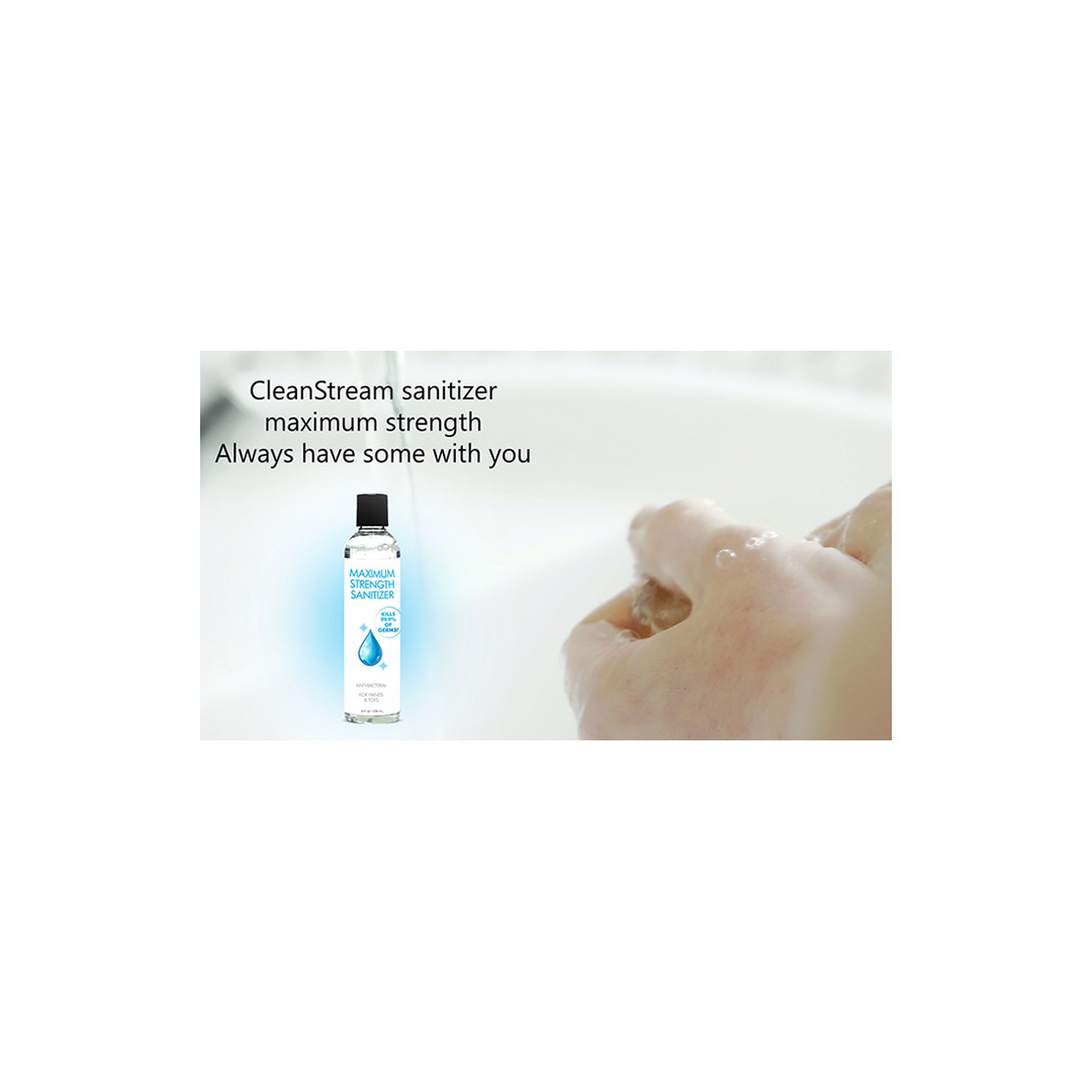 Maximale Stärke Desinfektionsmittel für Hände und Spielzeug - 8 fl oz / 236 ml