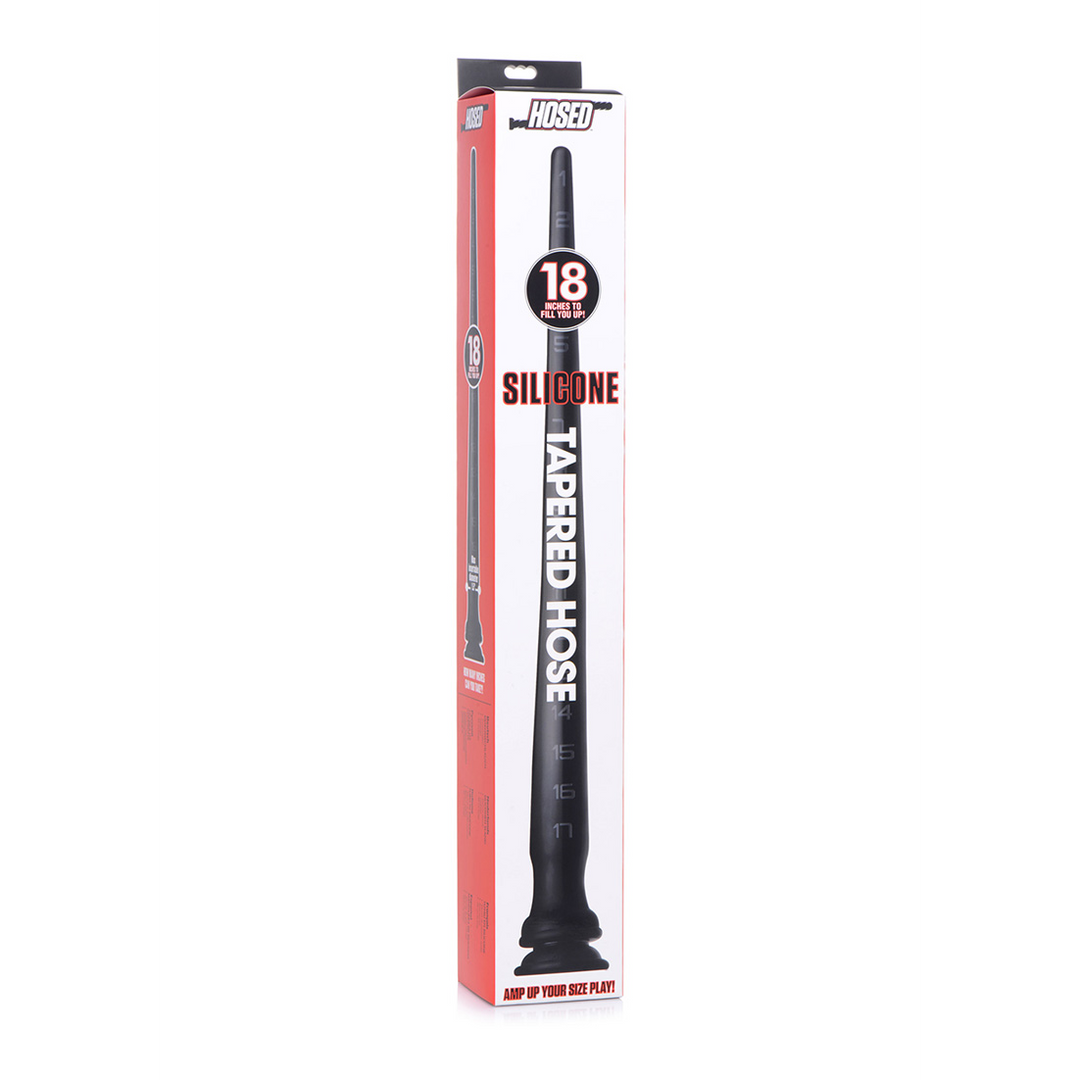 Konische Silikonschlauch mit Struktur - 18 / 46 cm