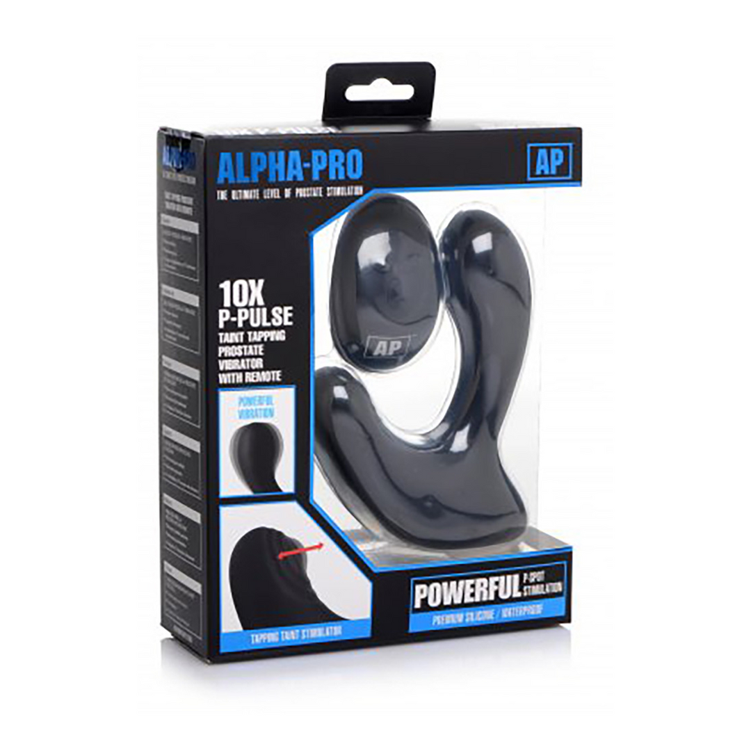 Silicone Prostata Stimulator + Fernbedienung mit 10 Geschwindigkeiten
