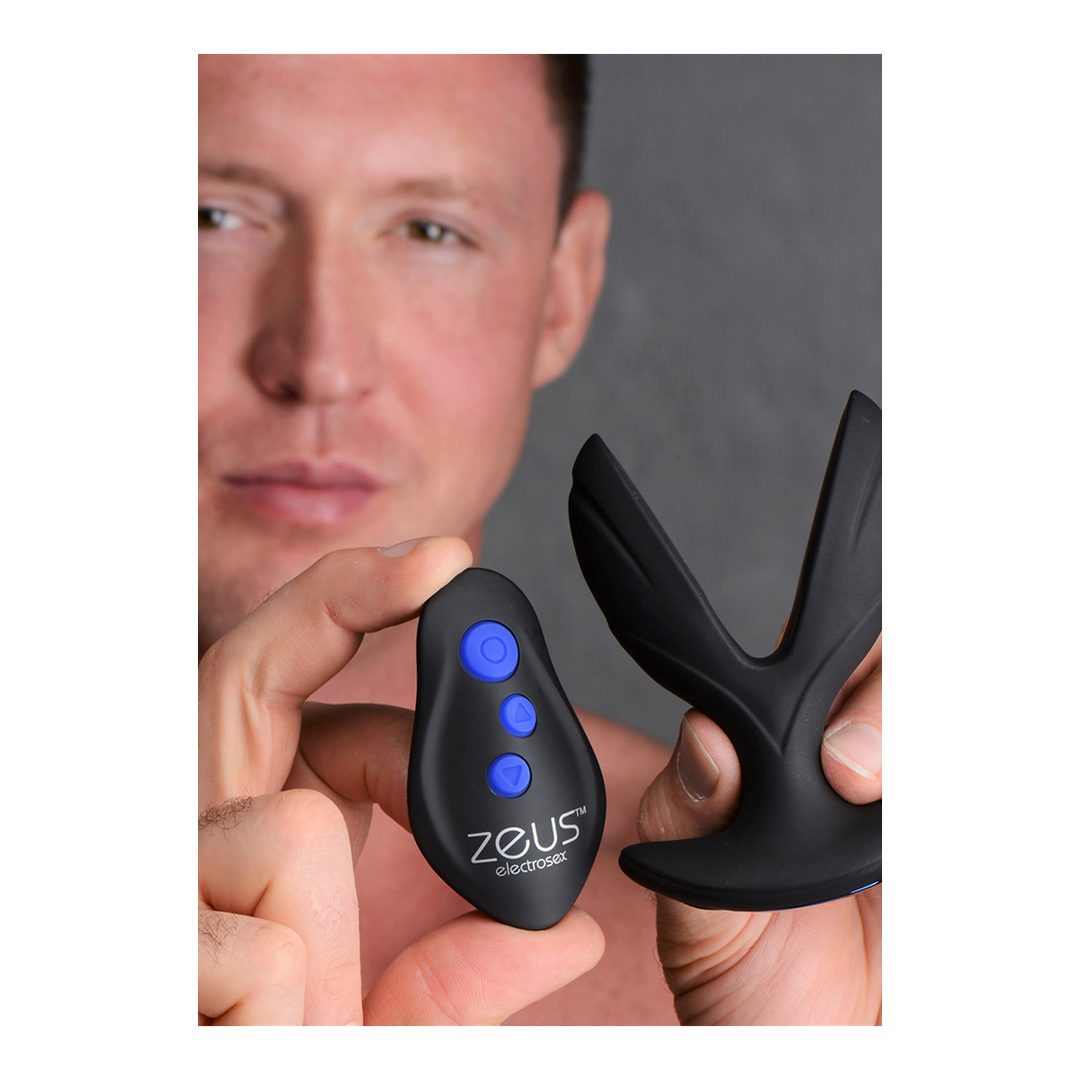 Elektro-Spread - Vibrating und E-Stim Silikon Butt Plug