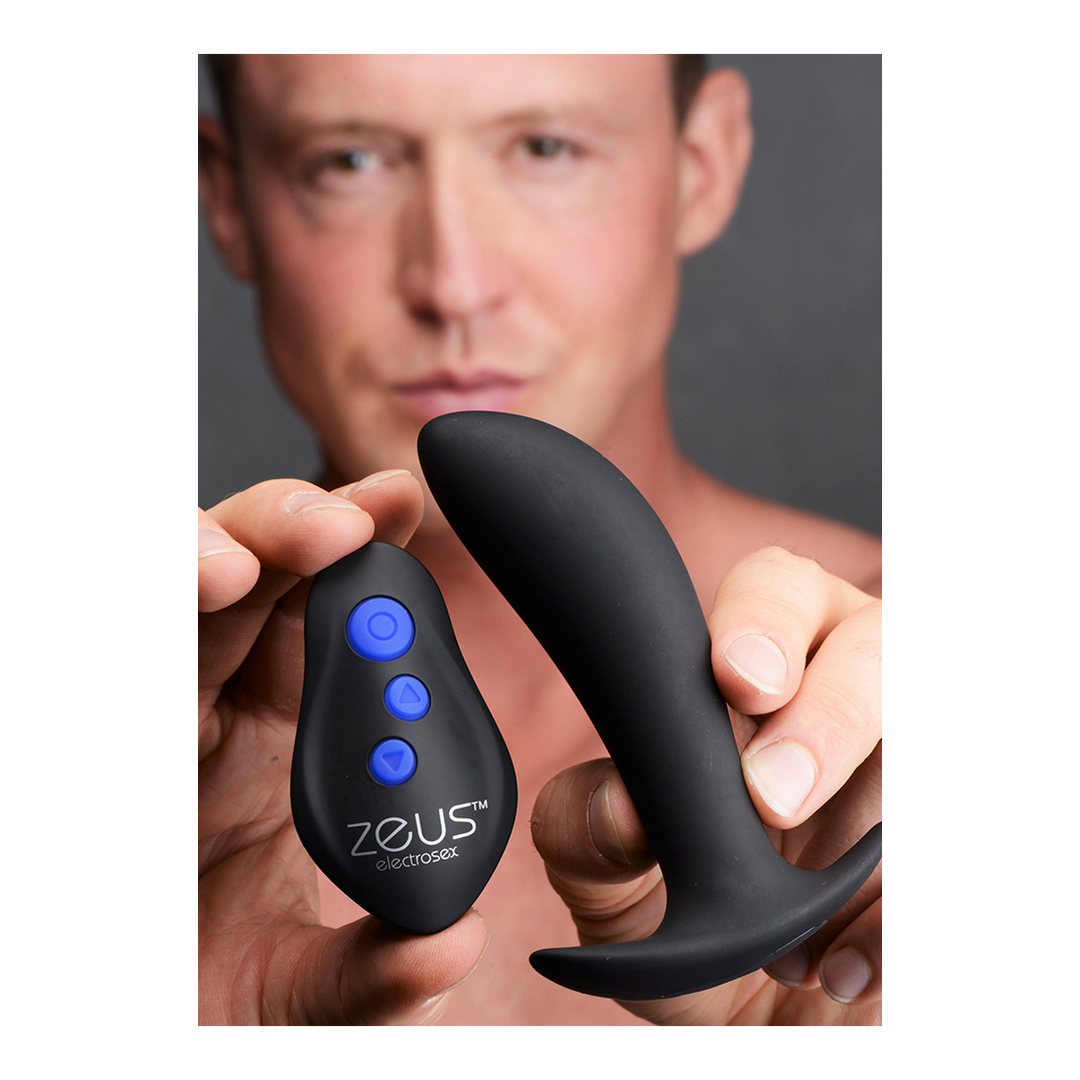 Pro-Shocker - Vibrierend und E-Stim Silikon Prostata Plug