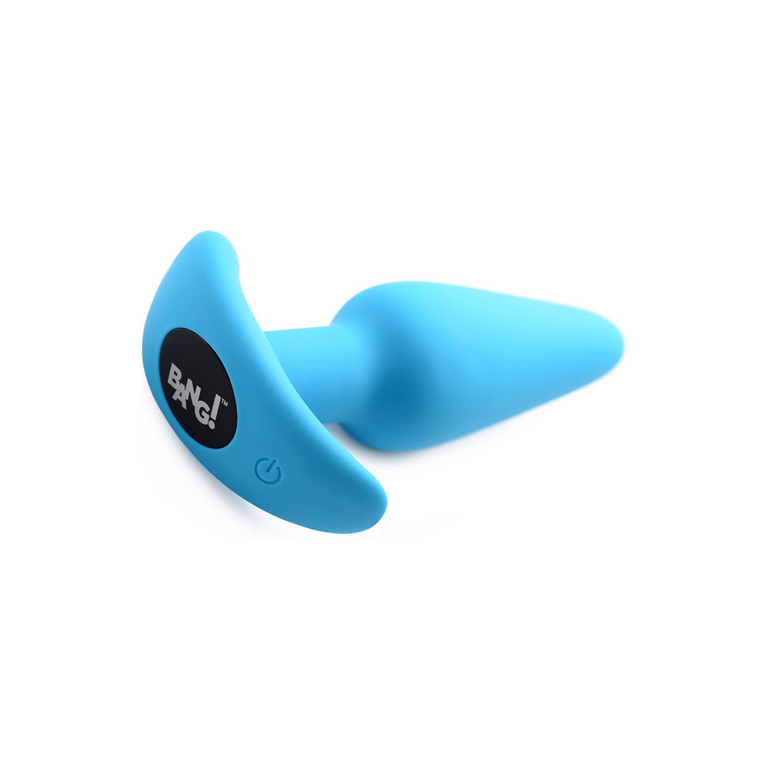 Vibrierender Silikon Butt Plug mit Fernbedienung