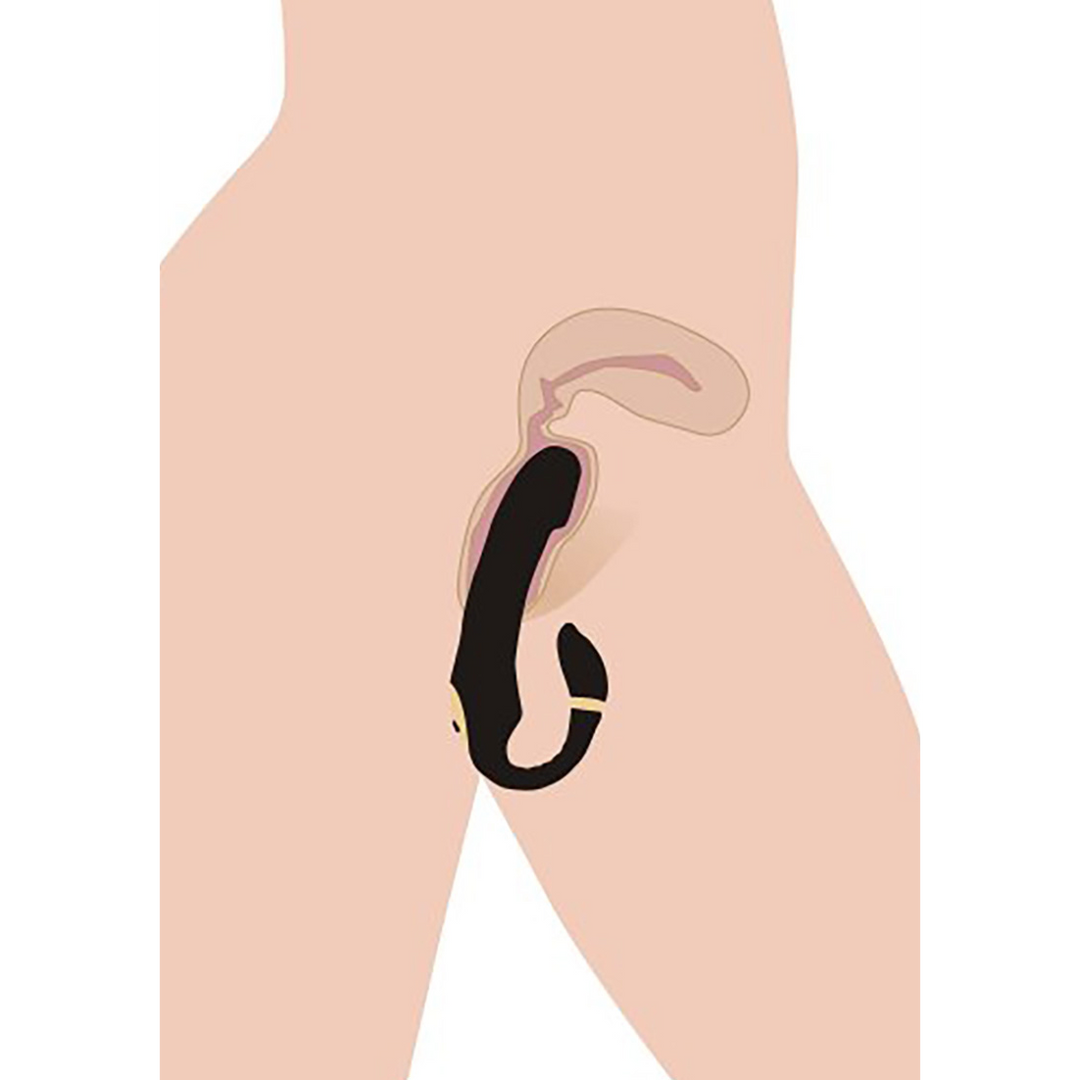 Vergnügen - Silikon Vibrator mit Klitoris Stimulator
