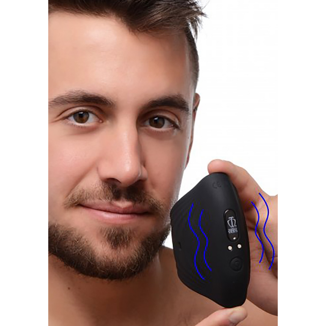 Vergnügungsstimulation - Vibrating Silikon Penis Sleeve