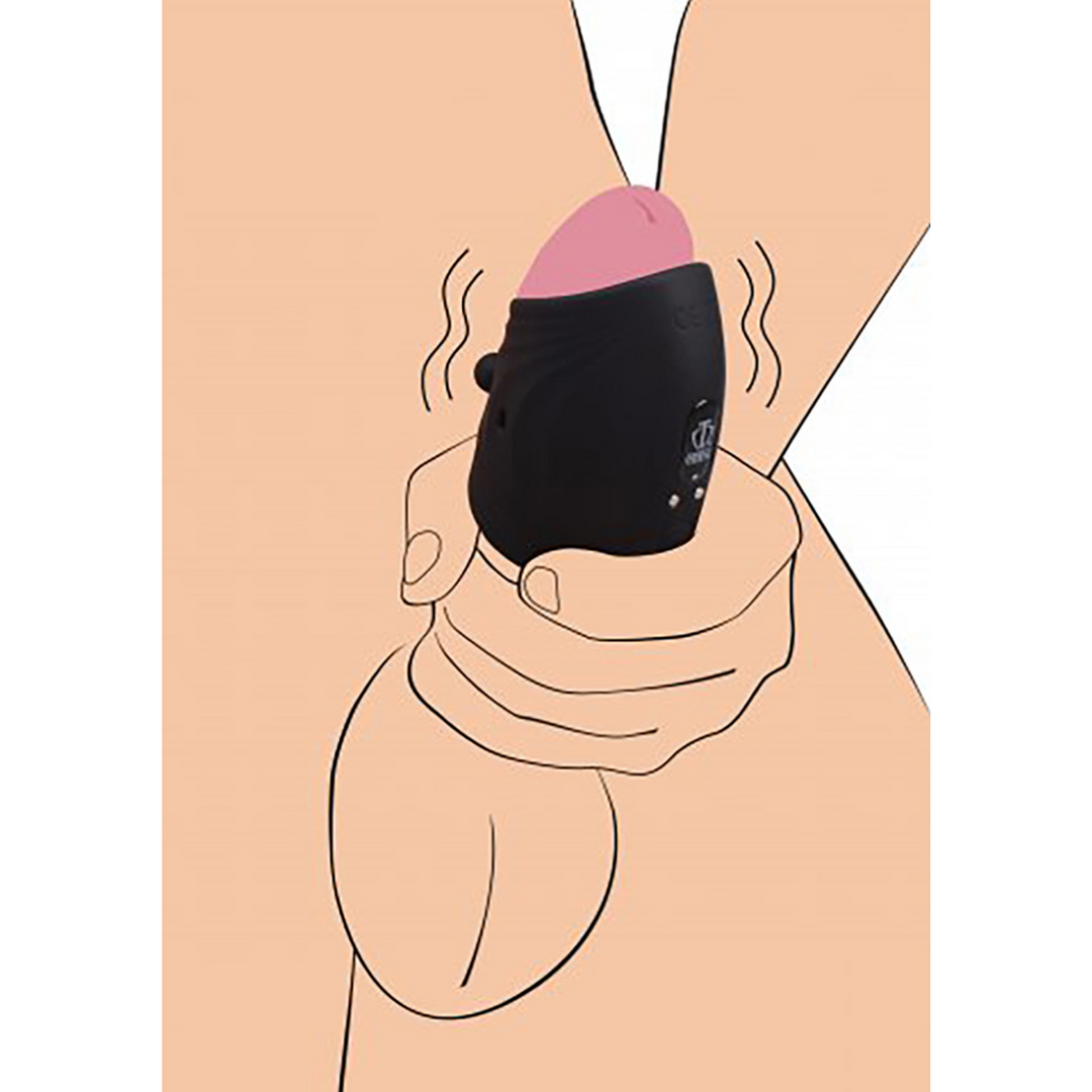 Vergnügungsstimulation - Vibrating Silikon Penis Sleeve