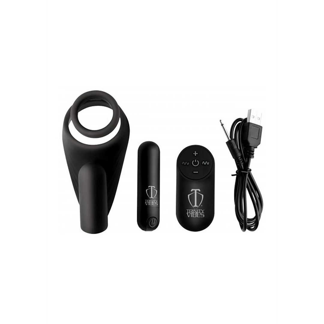 Silikon Vibrationscockring