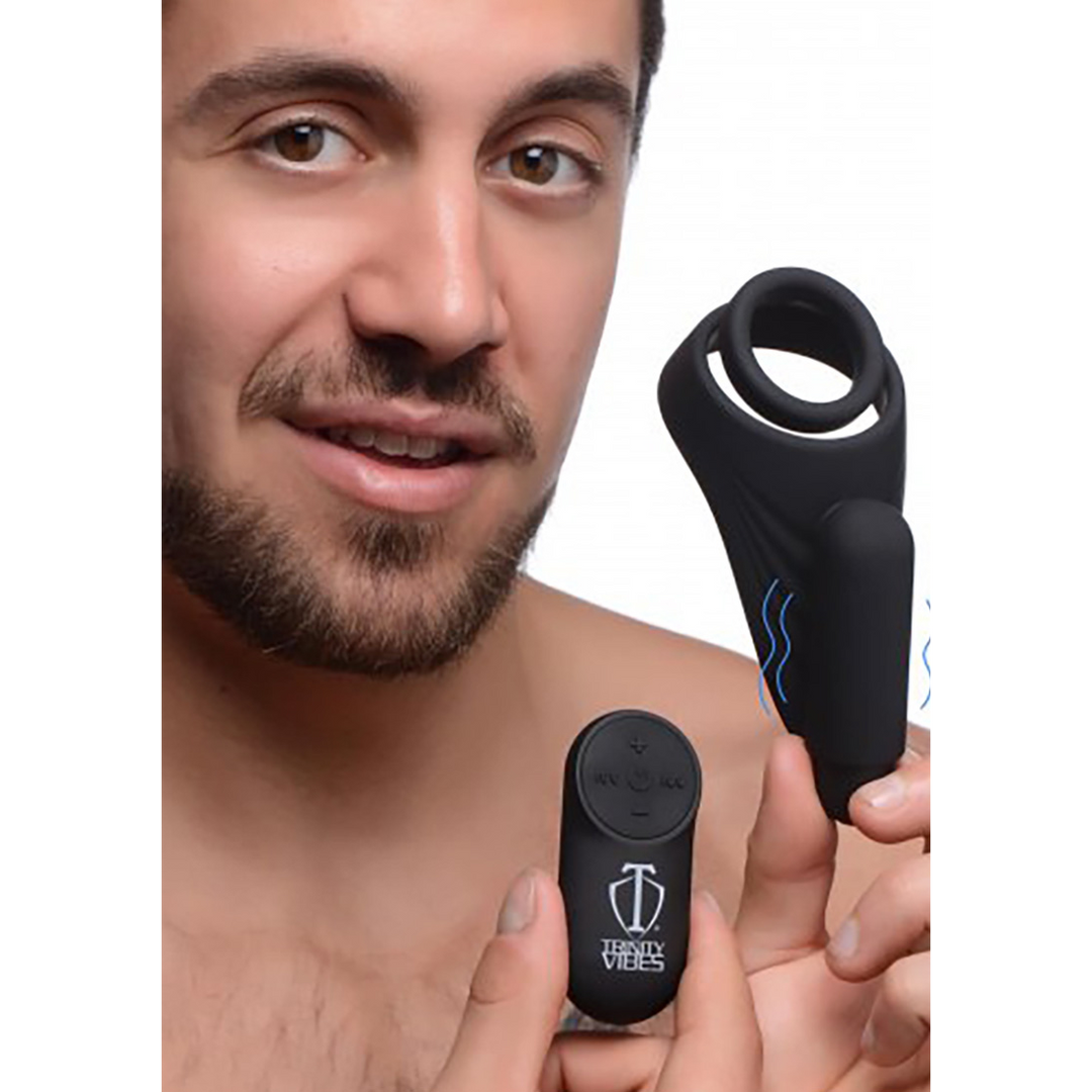 Silikon Vibrationscockring