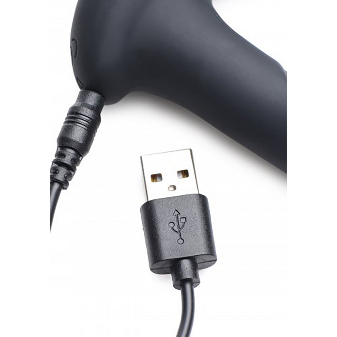 AT Power - Prostata Stimulator Hohl Prostata Stecker mit Fernbedienung und 7 Geschwindigkeiten