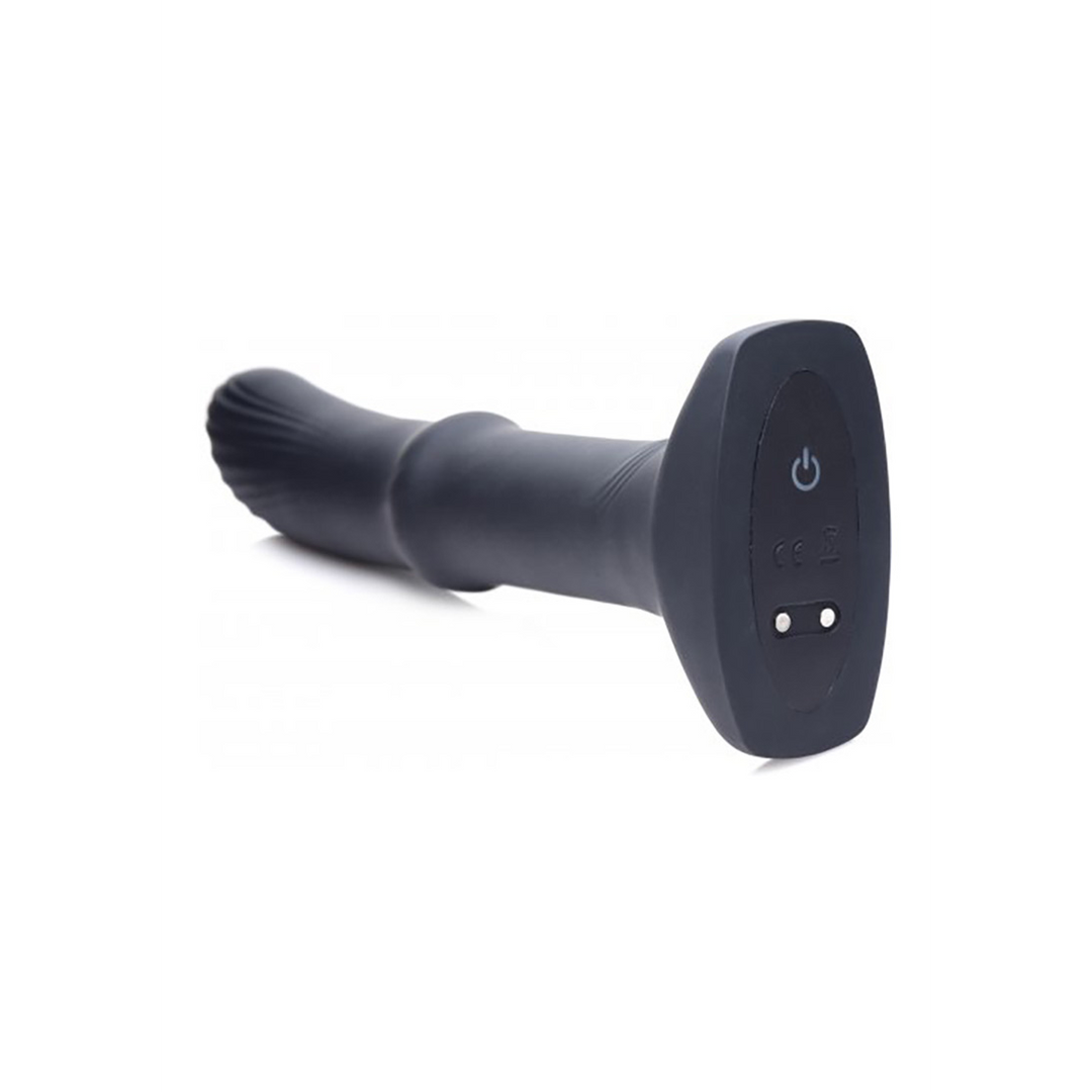 Gleitender Schaft - Silikon Vibrator mit Fernbedienung