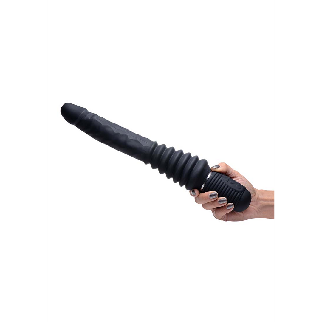 Thrust Master - Vibrations- und Stoß-Dildo mit Griff