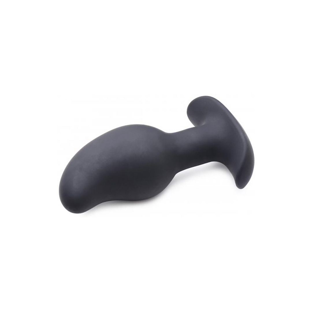Vibrierender und E-Stim Silikon Prostata-Massager + Fernbedienung