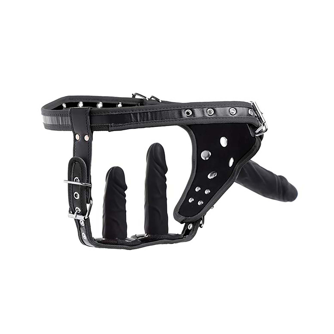 Gurt mit Doppelpenetrations Strap-On