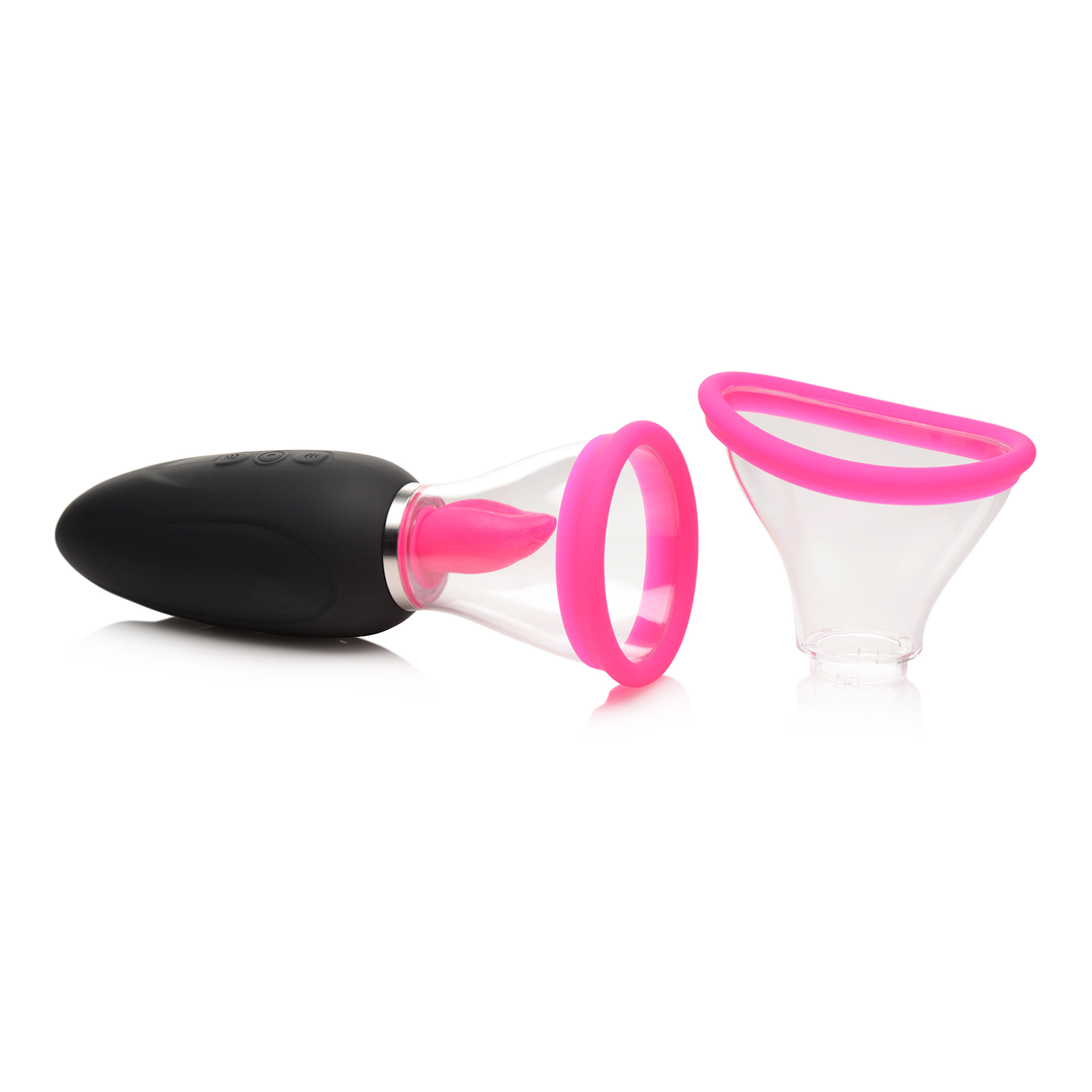Lickgasm Mini - 10x Licking und Sucking Stimulator - Pink