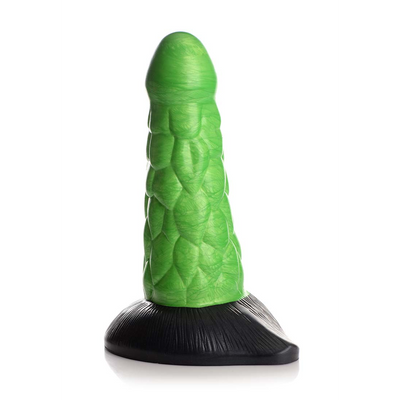 Radioaktive Reptilien - Dicke Schuppige Silikon Dildo
