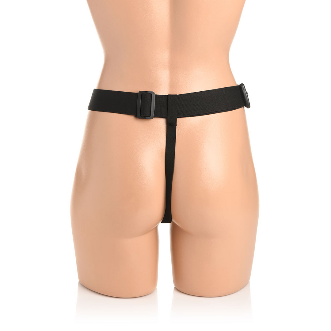Bum-Tastic - Silikon Analplug mit Harness und Fernbedienung