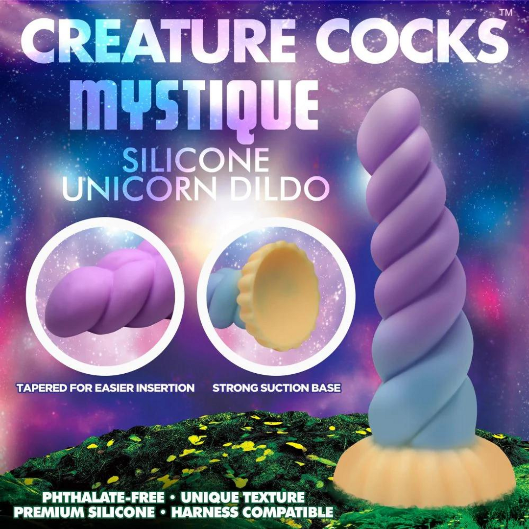 Silicone Einhorn Dildo