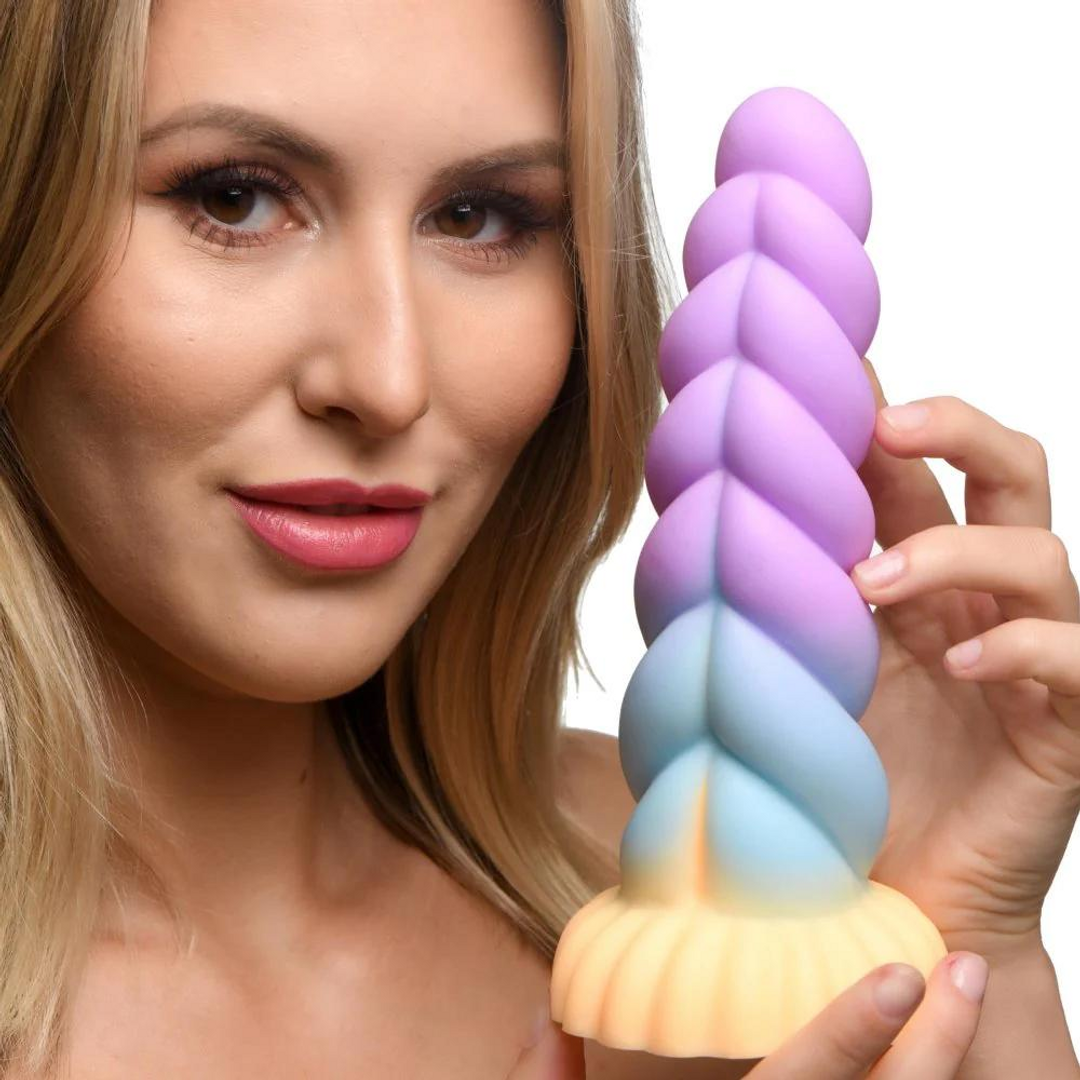 Silicone Einhorn Dildo