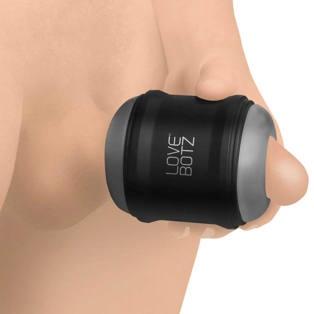 Cyber Stroke Vibrating Stroker - Schwarz