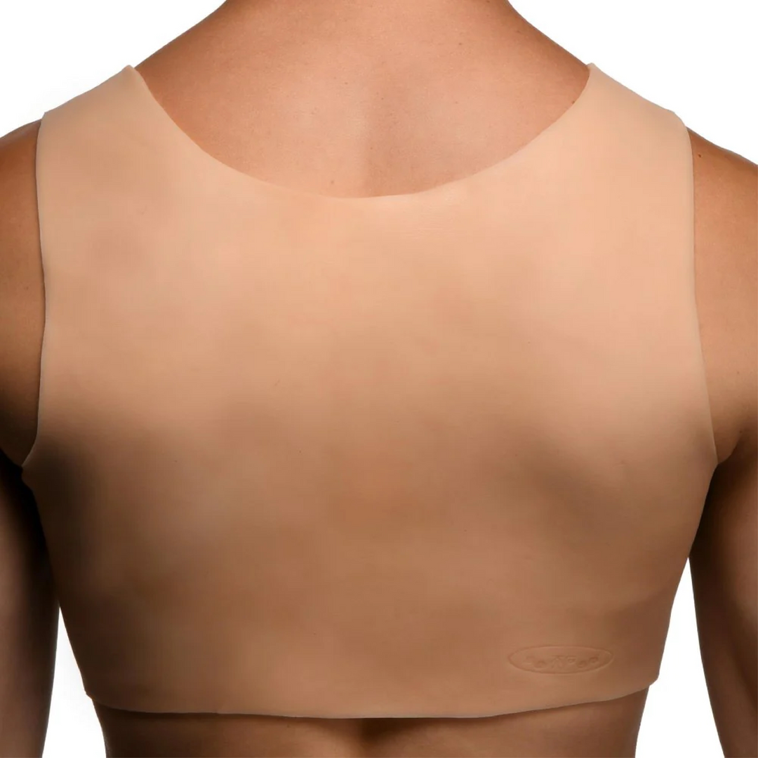 Perky Pair D-Cup Silikonbrüste - Fleisch