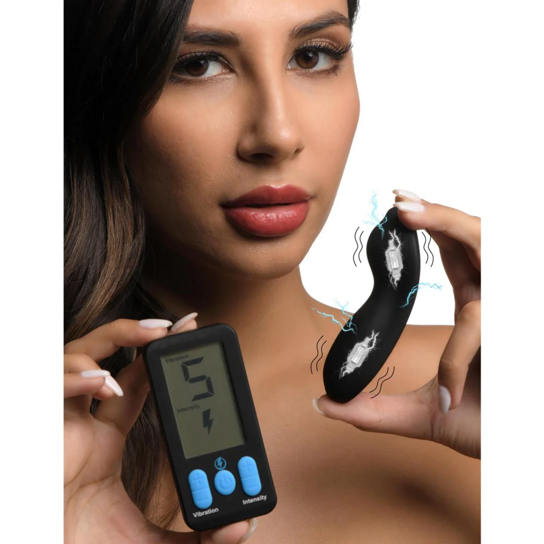 E-Stim Panty Vibe mit Fernbedienung - Schwarz