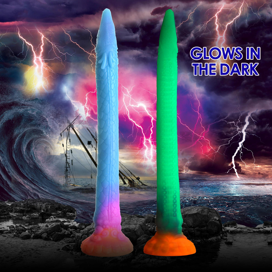 Makara - Leuchtet im Dunkeln - Silikon Schlange Dildo