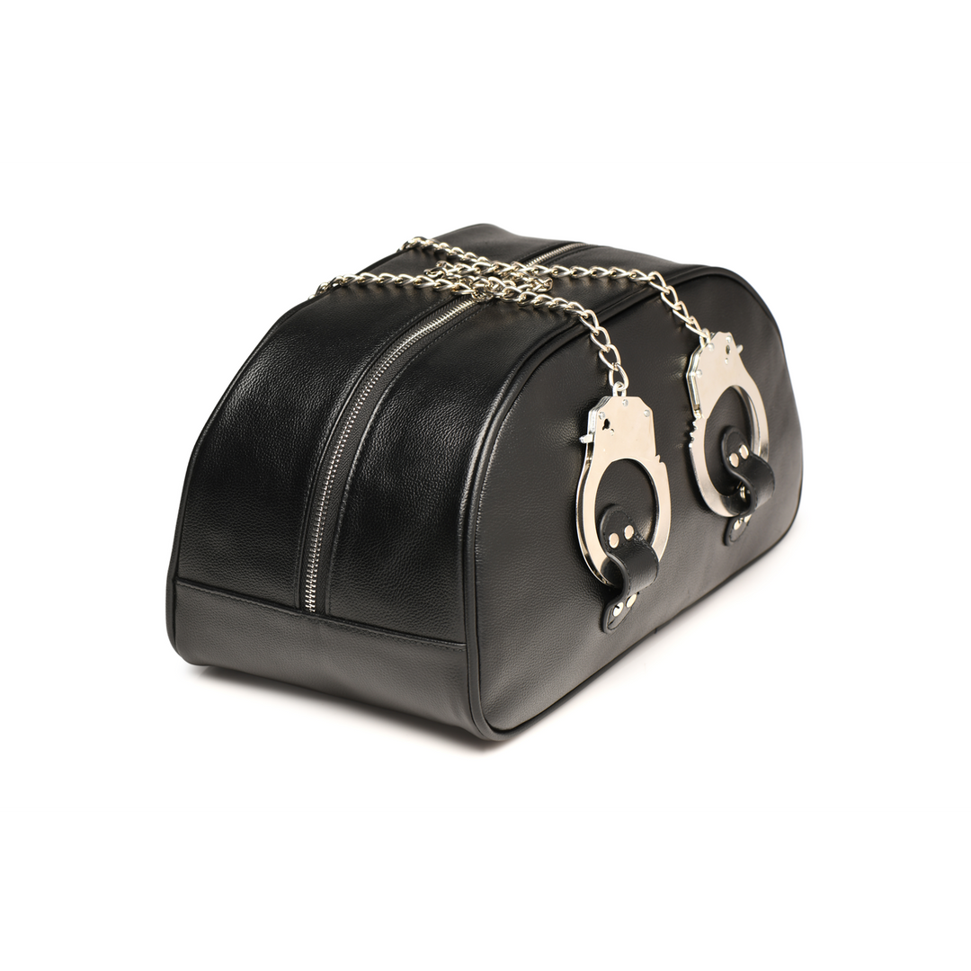 Handschellen Reise Tasche mit Handschellen Griffen - Schwarz