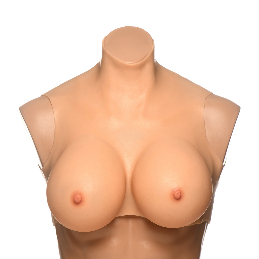 Perky Pair G-Cup Silikonbrüste - Flesh