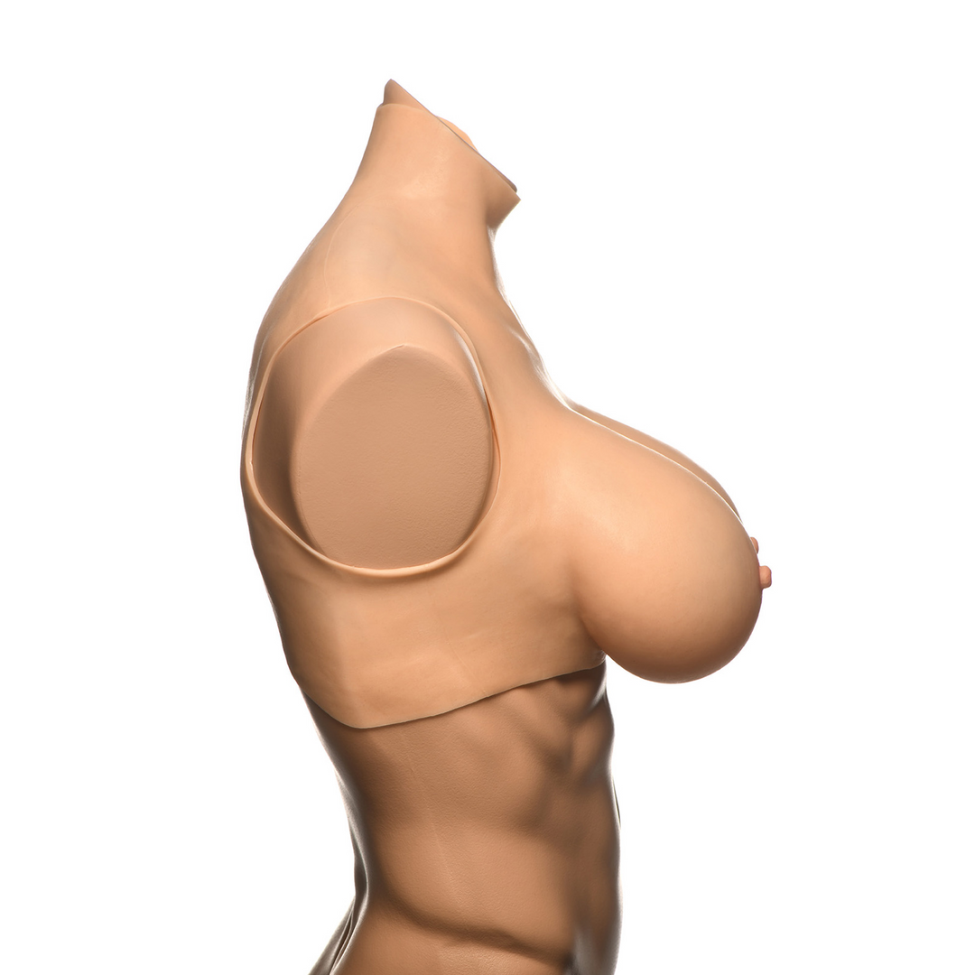 Perky Pair G-Cup Silikonbrüste - Flesh