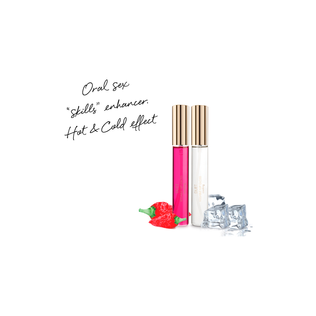 Küssbare Nip Gloss Kühlen und Wärmen - 2 Stück á 0,4 fl oz / 2 Stück á 13 ml