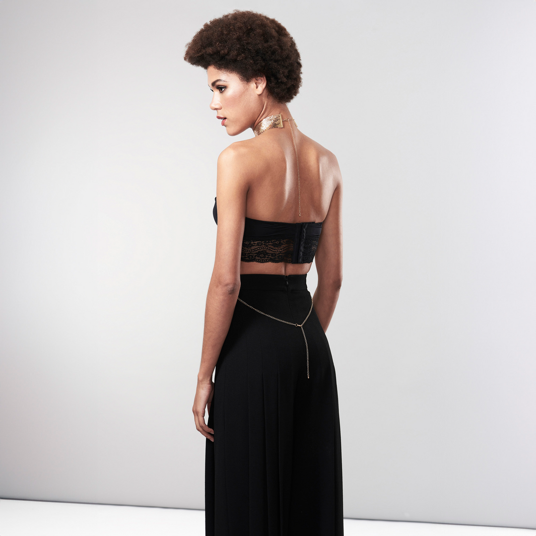 Desir Métallique - Metallisches Mesh-Halsband